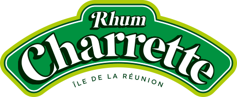 Logo de Rhum Charrette, une marque emblématique de La Réunion