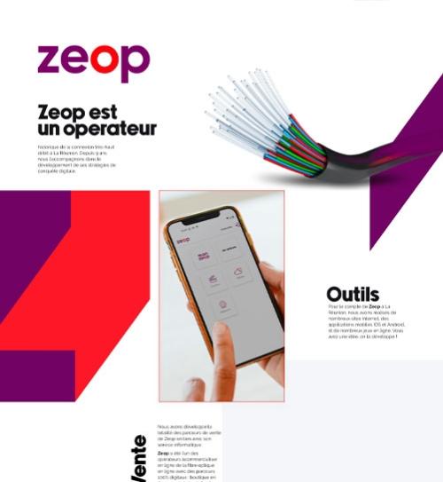 Zeop fournisseur accès internet historique à La Réunion